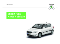 Skoda Fabia 2 - Navod k obsluze CZ 2014 